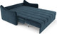 Миниатюра изображения товара Диван Mebel-Ars аккордеон Давос ППУ 120x200 см / M2-108-11 (темно-синий Luna 034)