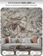 Миниатюра изображения товара Фотообои листовые Citydecor Барельеф 3D 2 (500x260см)