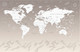 Миниатюра изображения товара Фотообои листовые Citydecor Карта мира 25 (400x260см)