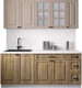 Миниатюра изображения товара Кухонный гарнитур Интерлиния Мила Деко 1.9А (дуб вотан/луна/опал светлый)