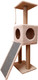 Миниатюра изображения товара Комплекс для кошек Cat House Альфа 1.10 (джут бежевый)