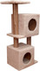 Миниатюра изображения товара Комплекс для кошек Cat House Дуплекс 0.95 (джут бежевый)