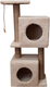 Миниатюра изображения товара Комплекс для кошек Cat House Дуплекс 0.95 (джут бежевый)