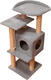 Миниатюра изображения товара Комплекс для кошек Cat House Сирень 1.08 (джут серый)