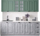 Миниатюра изображения товара Кухонный гарнитур Интерлиния Мила Деко 2.3А (керамика/мята/опал светлый)