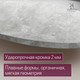 Миниатюра изображения товара Столешница для стола Millwood овальная 1600х1000х36 / 51783_bet_2 (бетон)