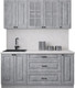 Миниатюра изображения товара Кухонный гарнитур Интерлиния Мила Деко 1.7Б (керамика/керамика/опал светлый)