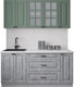 Миниатюра изображения товара Кухонный гарнитур Интерлиния Мила Деко 1.7Б (керамика/мята/опал светлый)
