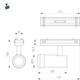 Миниатюра изображения товара Трековый светильник Arlight MAG-VIBE-SPOT-ZOOM-R47-10W Warm3000 BK 20-55deg / 044483