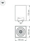 Миниатюра изображения товара Точечный светильник Arlight SP-CUBUS-S100x100WH-11W Day White 40deg / 023078(1)