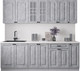 Миниатюра изображения товара Кухонный гарнитур Интерлиния Мила Деко 2.3Б (керамика/керамика/опал светлый)