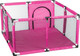Миниатюра изображения товара Игровой манеж NINO Danya (розовый)