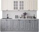 Миниатюра изображения товара Кухонный гарнитур Интерлиния Мила Деко 2.5Б (керамика/белый/опал светлый)
