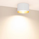 Миниатюра изображения товара Точечный светильник Arlight SP-BISCOTTO-R140-15W Warm3300-MIX WH-GD 80deg / 054915