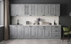 Миниатюра изображения товара Кухонный гарнитур Интерлиния Мила Деко 3.0Б (керамика/керамика/опал светлый)