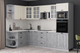 Миниатюра изображения товара Кухонный гарнитур Интерлиния Мила Деко 1.68x2.8 LV (керамика/белый/опал светлый)