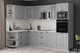 Миниатюра изображения товара Кухонный гарнитур Интерлиния Мила Деко 1.68x2.8 LV (керамика/керамика/опал светлый)