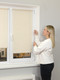 Миниатюра изображения товара Рулонная штора Lm Decor Жаккард LM 66-02 90x160 (кремовый)