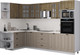 Миниатюра изображения товара Кухонный гарнитур Интерлиния Мила Деко 1.68x3.0 LV (луна/дуб вотан/опал светлый)