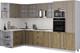 Миниатюра изображения товара Кухонный гарнитур Интерлиния Мила Деко 1.68x3.2 LV (дуб вотан/луна/опал светлый)
