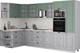 Миниатюра изображения товара Кухонный гарнитур Интерлиния Мила Деко 1.68x3.2 LV (керамика/мята/опал светлый)