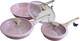 Миниатюра изображения товара Набор сковородок FeisiLang FL-S006YZ Pink