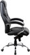 Миниатюра изображения товара Кресло офисное King Style SHL-9 Tonpo PU Chrome (черный)