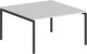 Миниатюра изображения товара Комплект письменных столов Norden 160х123.8х75 / SG.243.WH.44.AN (антрацит/белый)