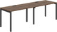Миниатюра изображения товара Комплект письменных столов Norden s-b-s 240х70х75 / SG.222.DM.44.AN (антрацит/дуб модена)