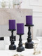 Миниатюра изображения товара Набор свечей Мелт 100мм (3шт, темно-фиолетовый)
