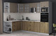 Миниатюра изображения товара Кухонный гарнитур Интерлиния Мила Деко 1.88x2.8 LV (дуб вотан/луна/опал светлый)