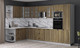 Миниатюра изображения товара Кухонный гарнитур Интерлиния Мила Деко 1.88x3.4 LV (дуб вотан/дуб вотан/белый гранит)