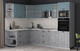 Миниатюра изображения товара Кухонный гарнитур Интерлиния Мила Деко 1.88x2.8 LV (керамика/океан/опал светлый)