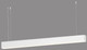 Миниатюра изображения товара Потолочный светильник Arlight SP-LINE-HANG-4970-L960-32W Warm3000 RAL9003 120deg / 052964