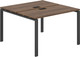 Миниатюра изображения товара Комплект письменных столов Norden 120х123.8х75 / SG.241.DM.63.AN (антрацит/дуб модена)