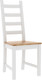 Миниатюра изображения товара Стул ММЦ Кантри (белый лак/браун)