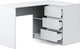 Миниатюра изображения товара Письменный стол Империал Оникс Вайт угловой (белый)