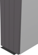Миниатюра изображения товара Шкаф навесной для кухни Arvento Корнелия Анта-плюс ВШ20 (графит софт)
