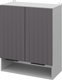Миниатюра изображения товара Шкаф навесной для кухни Arvento Корнелия Анта-плюс ВШ60п (графит софт)