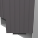 Миниатюра изображения товара Шкаф навесной для кухни Arvento Корнелия Анта-плюс ВШ60п (графит софт)