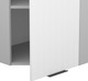 Миниатюра изображения товара Шкаф навесной для кухни Arvento Корнелия Анта-плюс ВШУ угловой (белый софт)