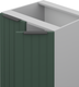 Миниатюра изображения товара Шкаф-стол кухонный Arvento Корнелия Анта-плюс НШ50р без столешницы (зеленый софт)