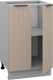 Миниатюра изображения товара Шкаф-стол кухонный Arvento Корнелия Анта-плюс НШ50р без столешницы (капучино софт)