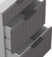 Миниатюра изображения товара Шкаф-стол кухонный Arvento Корнелия Анта-плюс НШ50р3ш без столешницы (графит софт)