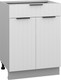 Миниатюра изображения товара Шкаф-стол кухонный Arvento Корнелия Анта-плюс НШ60р1ш без столешницы (белый софт)