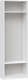 Миниатюра изображения товара Каркас шкафа Mio Tesoro Макс 75x36x233 2.06.07.240.1 (белый)