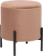 Миниатюра изображения товара Пуф AksHome Boot (серо-бежевый велюр MY 180G-13/черный)