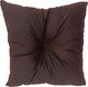 Миниатюра изображения товара Подушка декоративная Sled Квадратная 40x40x12 (шоколадный)