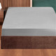 Миниатюра изображения товара Простыня DO&CO Soft на резинке 180x200x30 / 12123 (серый)