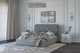Миниатюра изображения товара Полуторная кровать Bravo Мебель Белиста 140х200 c п/м стандарт 1 вариант (светло-серый)